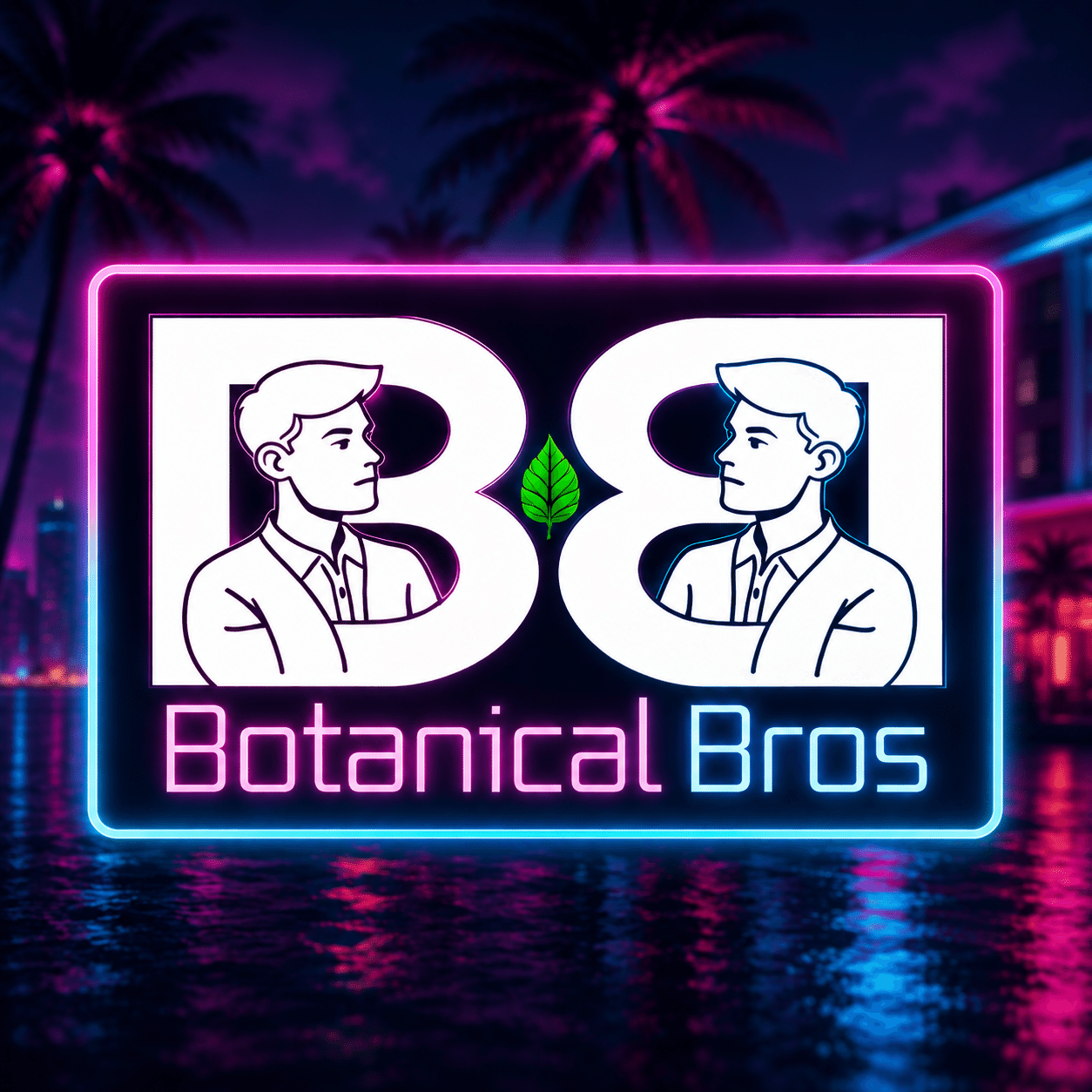 Community gathering with botanical elements
